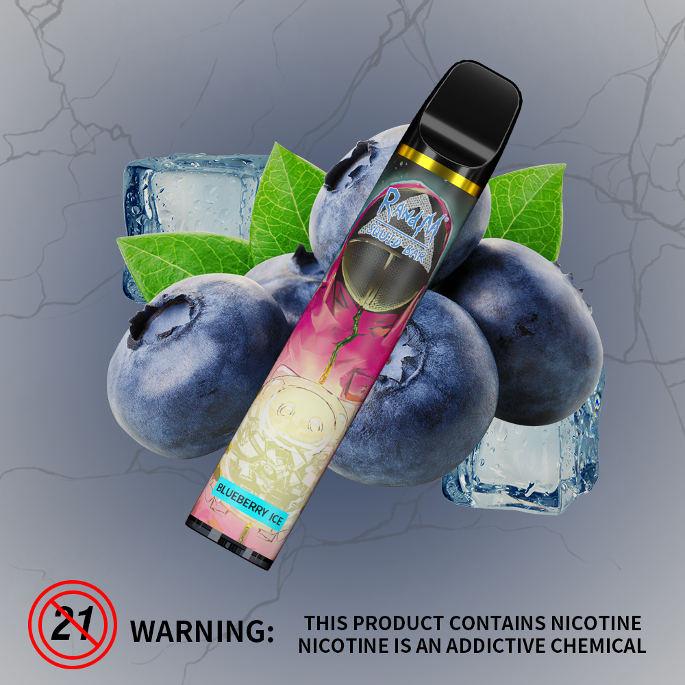 Customized 2500 Puffs 8ML E-liquid Disposable Vape Mesh Coil Cigarette