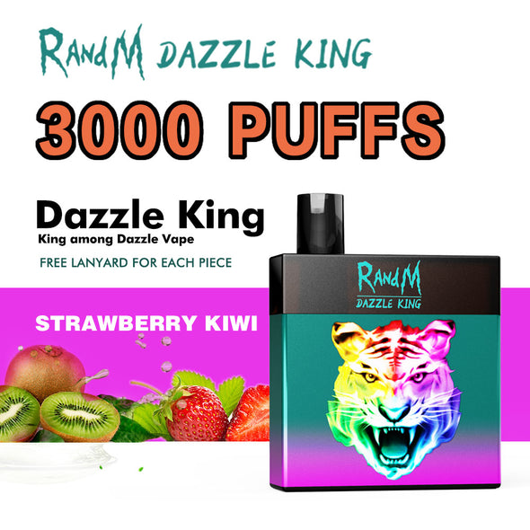 Randm Dazzle King Disposable Vaporizer Vape 12 Flavors 1000mAh Battery Cigarette
