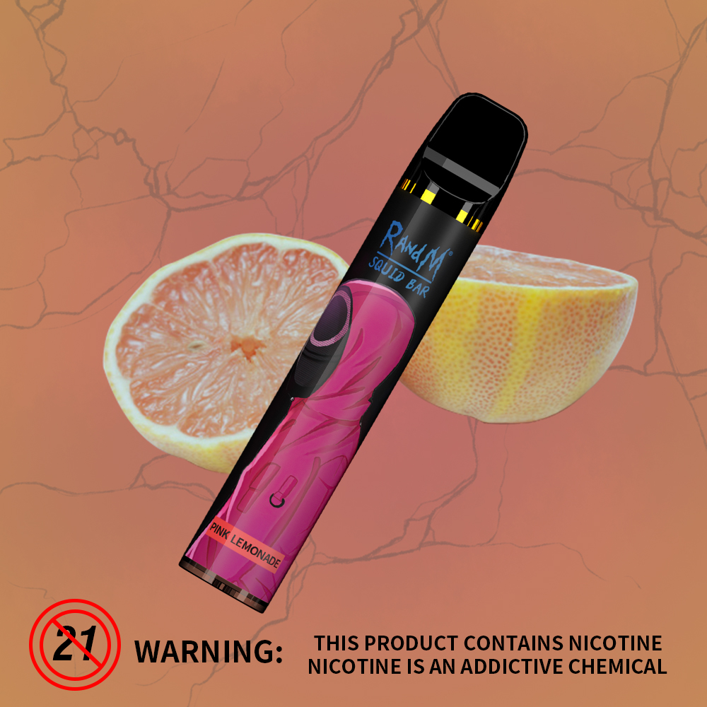 Customized 2500 Puffs 8ML E-liquid Disposable Vape Mesh Coil Cigarette
