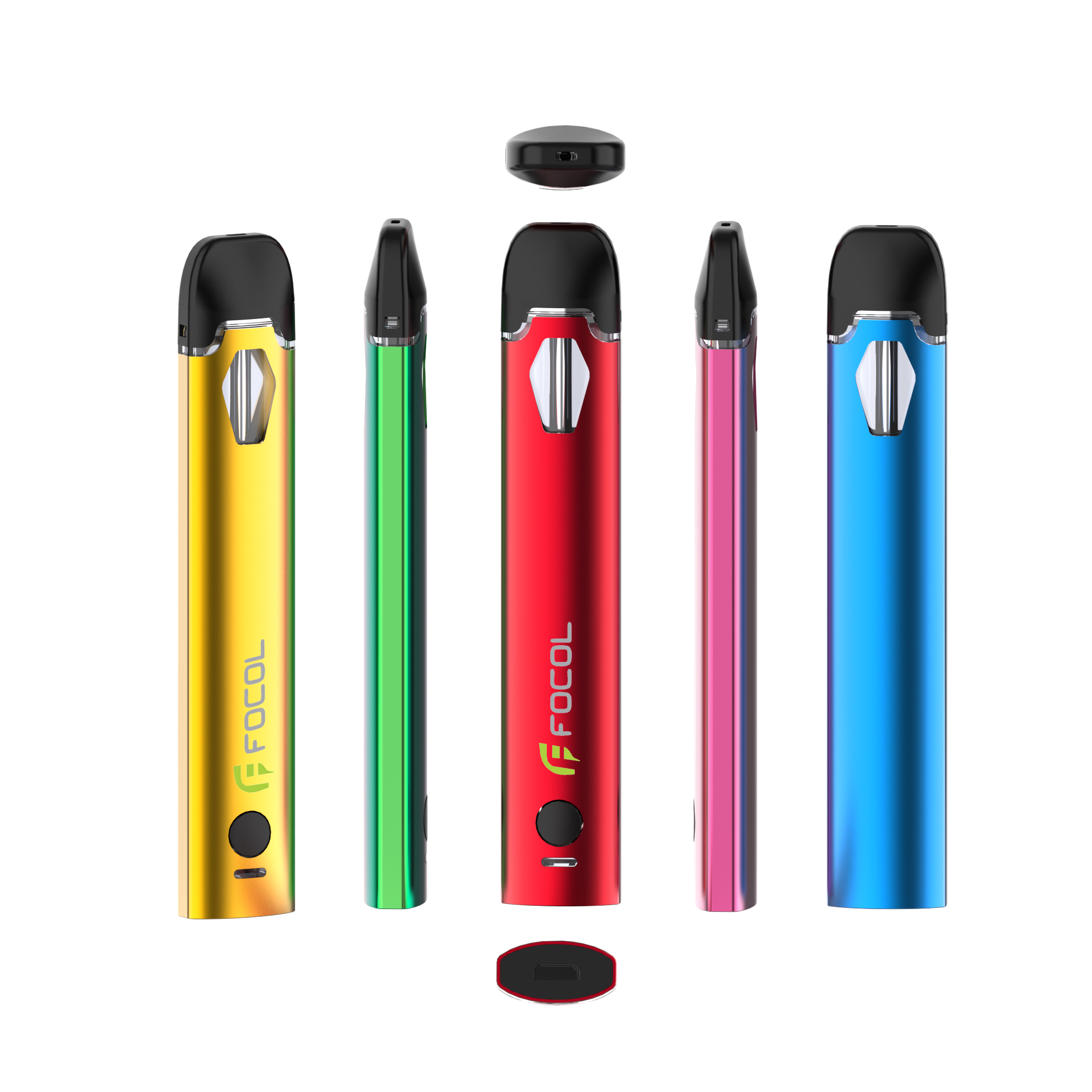 Focol 2ml Disposable Vape Pen for CBD Delta8 THC