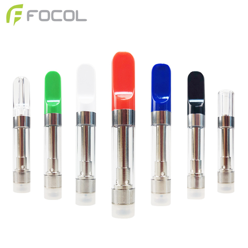 Focol Custom Plastic Tube Vape Cartridge with Packaging