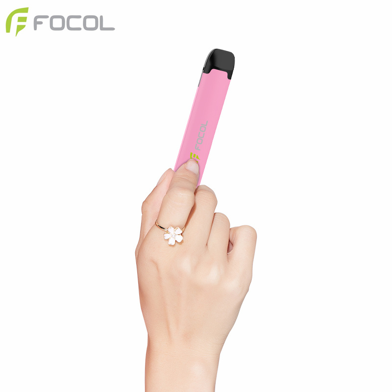 Focol Custom Logo Ceramic Coil Preheat Disposable CBD Vape Pen